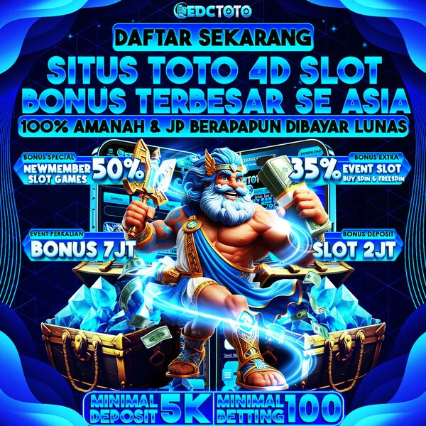 EDCTOTO: Situs Toto Slot 4D Online Terbesar Di Indonesia