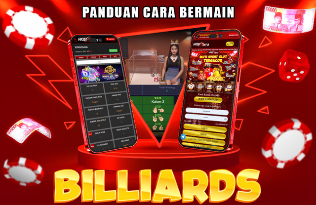 Berikut Cara Bermain BILLIARDS 